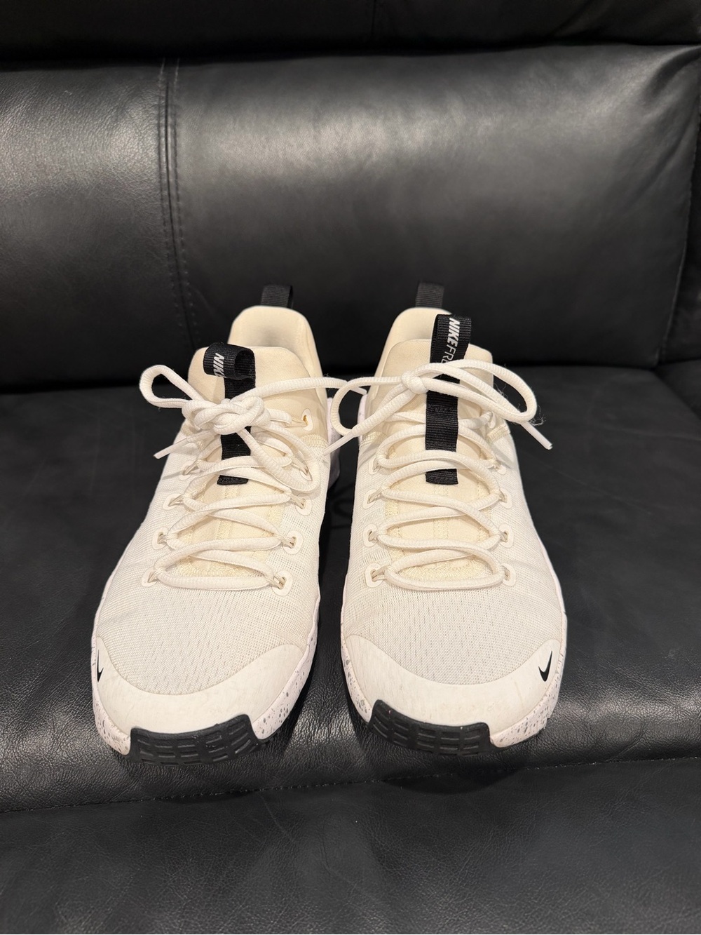 Nike Metcon 6 Free White/Black Accent Athletic Sneakers (wore once) - Picture 3 of 5